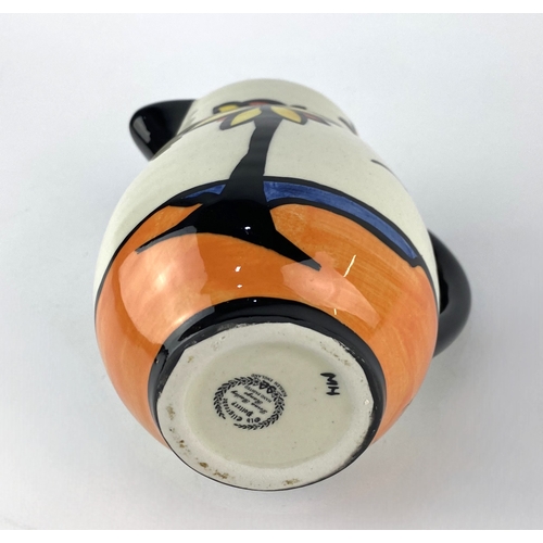 23 - A Lorna Bailey 'Beach' jug 13.5cm high