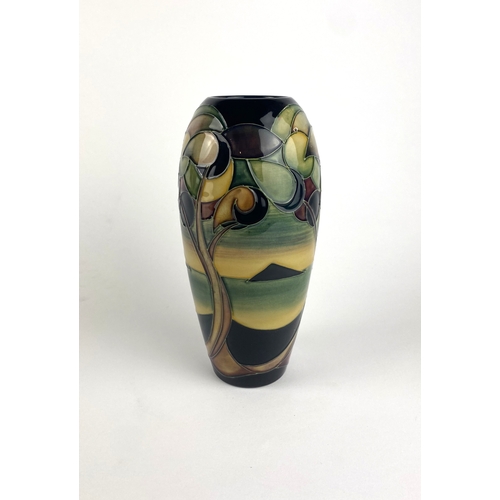 43 - A Moorcroft pottery 'Western Isles' pattern vase 19cm high