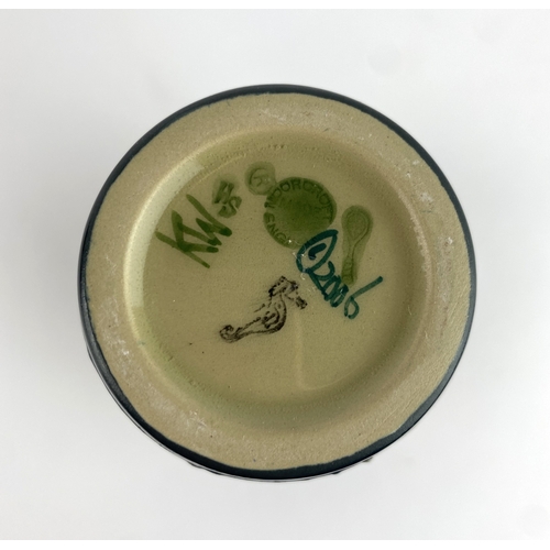 43 - A Moorcroft pottery 'Western Isles' pattern vase 19cm high