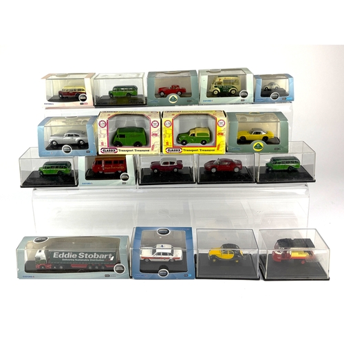 A collection of miniature model motor vehicles, mostly Oxford, boxed ...