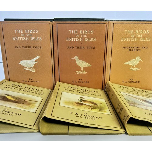 34 - Natural History Books - T.A.Coward, The Birds of the British Isles and Their Eggs, series I through ... 