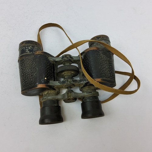 175 - A pair of WWI Zeisslar Ocean & Landscape binoculars marked with broad arrow