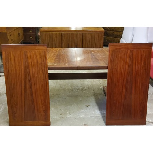 349 - Mid 20th Century Design - Works of Art - a Skovby suite including extending rosewood table and sideb... 