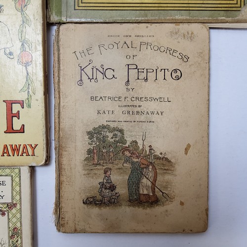 1 - Children's Books - Kate Greenaway - `The Royal Progress of King Pepito` by Beatrice F. Cresswell, il... 