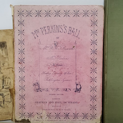 7 - [Thackery WA] MA Titmarsh, Mrs Perkin's Ball, Chapman & Hall, second edition, 1847; another Smit... 