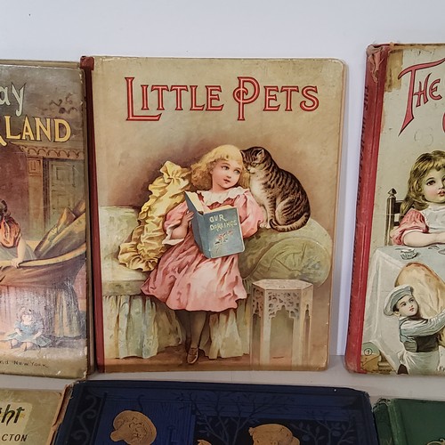 8 - Children's Books - Hall (Edith King). Adventures in Toyland [c1897], colour plates, pictorial cloth ... 