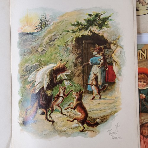 10 - Children's Books - Reynold The Fox, published by Raphael Tuck & Sons No.1069 story book; Old Fri... 