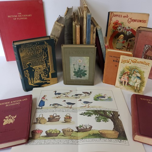 16 - Children's Books - Twenty two Victorian and Edwardian children stories and botanical books including... 