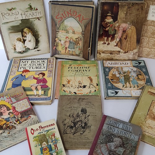 16 - Children's Books - Twenty two Victorian and Edwardian children stories and botanical books including... 