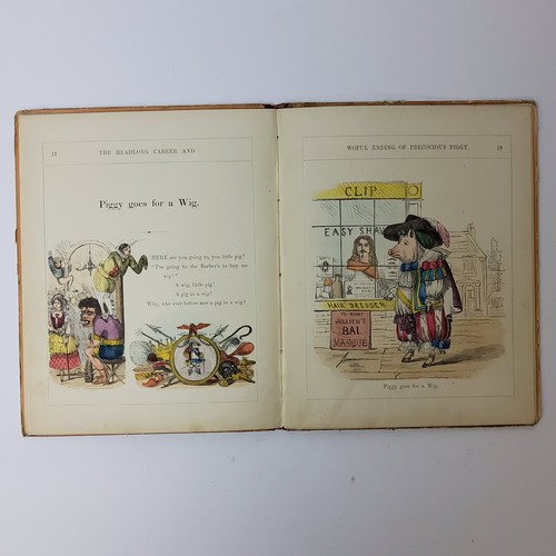 34 - The Headlong Career and Woeful Ending of Precocious Piggy, Thomas Hood, Griffith and Farran, 1864