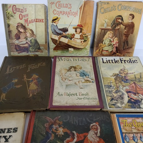 47 - Children's Books- twelve Victorian and Edwardian examples, including The Children's Friend story boo... 