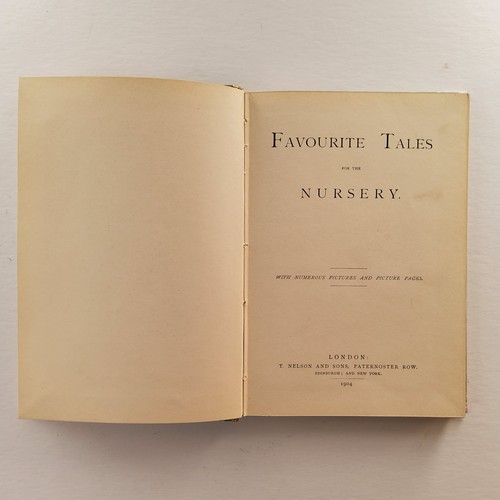 54 - Favourite Tales for the Nursery, T Nelson & Sons, Publishers File Copy from the Nelson Archive