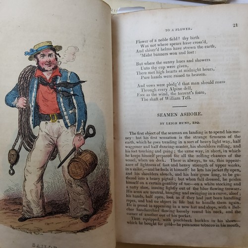 57 - Gentleman's Pocket Magazine and Album of Literature & Fine Arts 1829; Happy Thought Hall, F.C. B... 