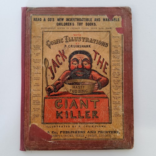 60 - Jack the Giant Killer, with comic illustrations P. Cruikshank, Read & Co's New Indestructible an... 