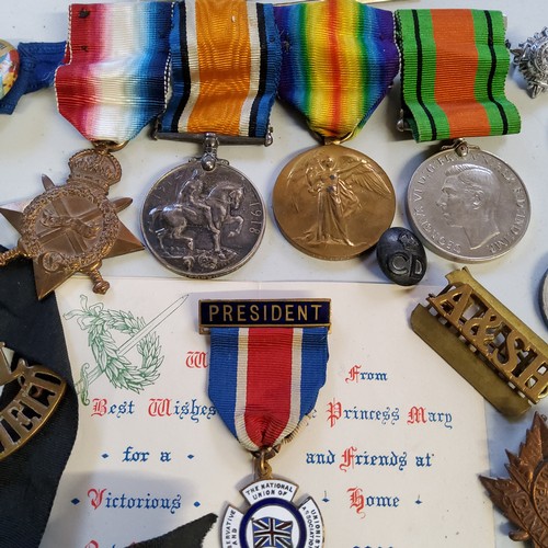 176 - Militaria - PTE T.E.Osborn 12-206 YORK & Lancs regiment; Edward VII coronation medallion, Spink ... 