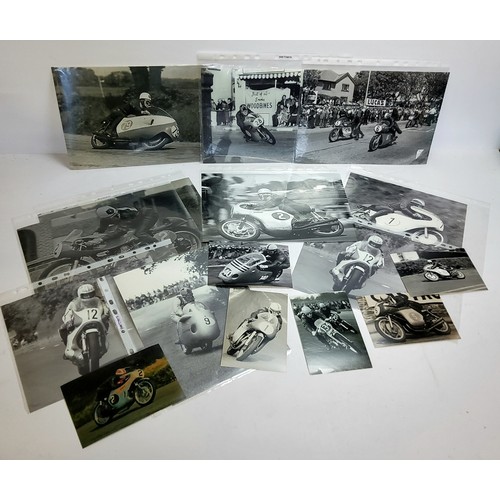 220 - Automobilia - an interesting archive of over 100 black & white 6 x 4 & 12 x 8 prints of the ... 