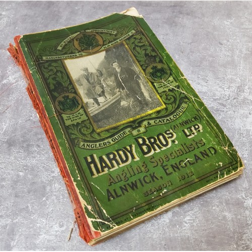 15 - A scarce Hardy Bros. Ltd. Anglers Guide & Catalogue, Season 1912, 39th edition, dark green picto... 