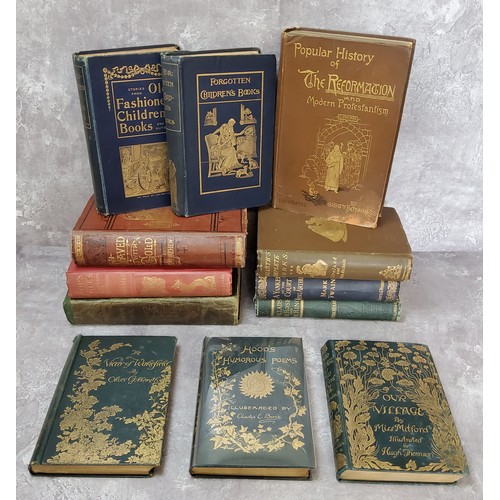 10 - Children's Books - Three Macmillan & Co. Published illustrated children's novels including Hood'... 