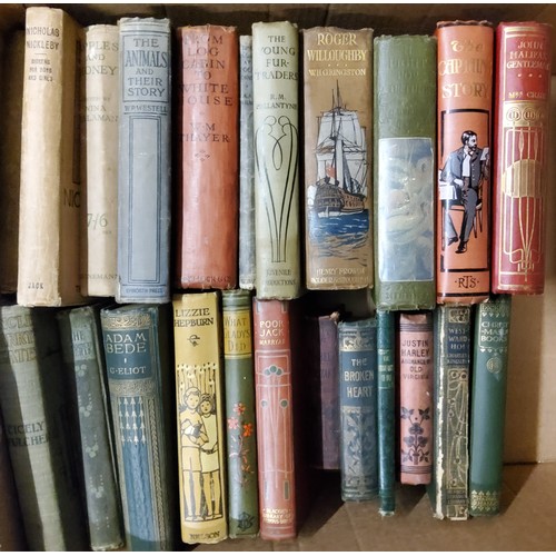 43 - Children's Books - Victorian and later bindings; including That Lass O' Lowries; The Lancashire Witc... 