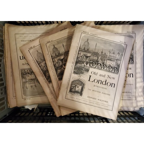 47 - Books - a collection of London related books and magazines including Wyngaerde's panorama of London ... 