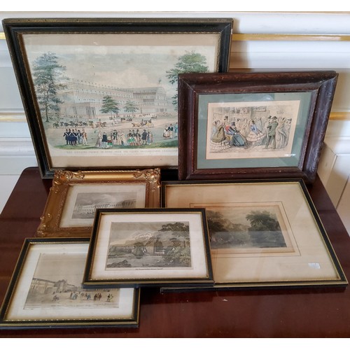 81 - Pictures & Prints - Engravings including Read & Co, Engravers & Printers, 10 Johnson's C... 