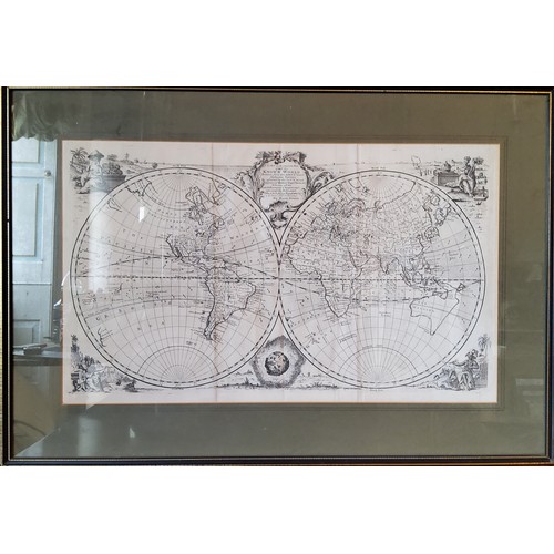 143 - Bowen (Emanuel), A New & Accurate Map of all the Known World..., circa 1740, old folds, 310 x 52... 