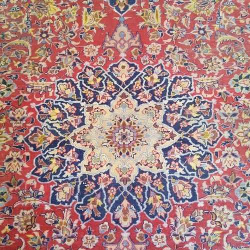 285 - A hand finished Persian Isfahan carpet