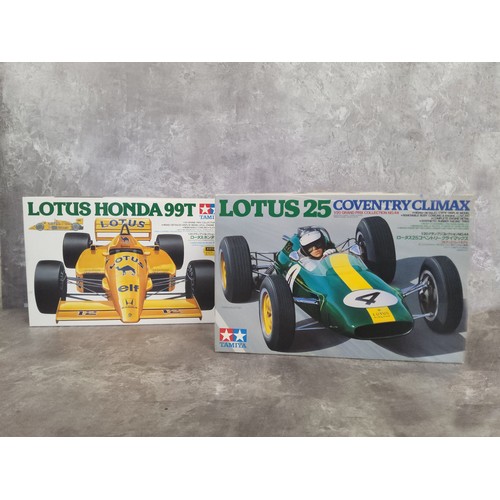 244 - LOTUS: A Tamiya 1:20 scale Lotus 25 Coventry Climax plastic model kit (ITEM 20044), Grand Prix Colle... 