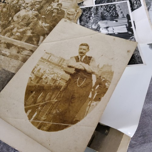 36 - Photography - A turn of the century family archive through to the 1950's; showing mainly RP postcard... 