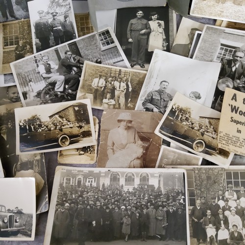 36 - Photography - A turn of the century family archive through to the 1950's; showing mainly RP postcard... 