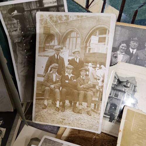 36 - Photography - A turn of the century family archive through to the 1950's; showing mainly RP postcard... 