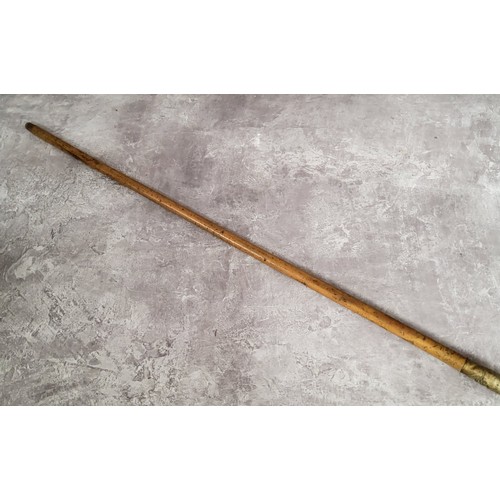 42 - Militaria - a Hallamshire Rifles swagger stick