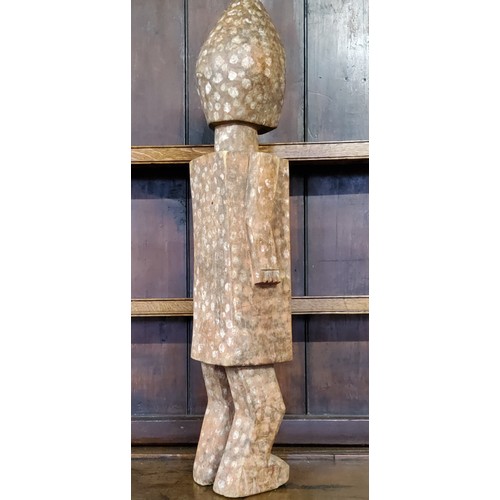 110 - Tribal -  A substantial West African Dogon tribe fertility statue, she stands an impressive 78c... 