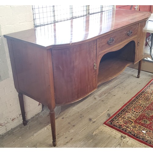 203 - A large Regency Revival sideboard 95.5cm high x 182cm wide x 64cm deep