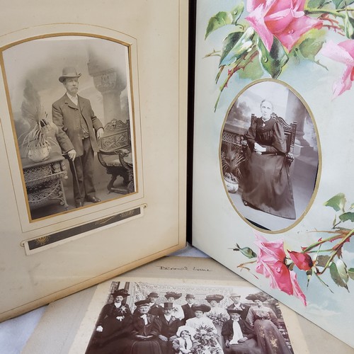 58 - Photography - a Victorian photograph album c.1880Provenance: From the estate of a family descendant ... 