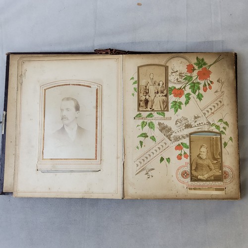 62 - Photography- A Victorian photograph album c.1880Provenance: From the estate of a family descendant o... 