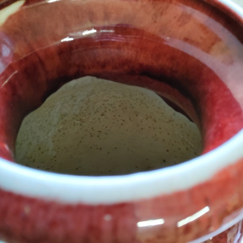 85 - Oriental Ceramics - a large Chinese Republic Period flamb&eacute; glazed vase, Jiangxi province, han... 