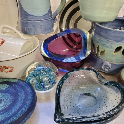 94 - Decorative Ceramics & Glass - studio Glass and Ceramics