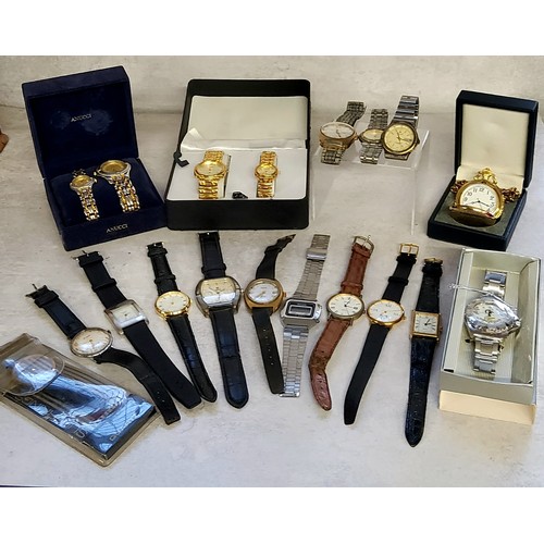 231 - Various promotional wristwatches including Holstein Pils, Kronenburg 1664, Pepsi-Cola & Superkin... 