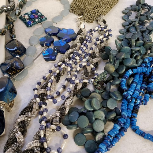 237 - Costume jewellery including a silver & enamel fob for the James T Callow Chapter 3596, Toye &amp... 