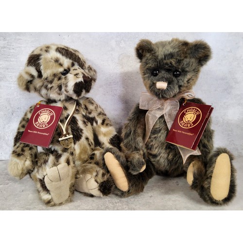 278 - Charlie Bears Plush Collections - Crumpet CB140036A&nbsp;designed by Heather Lyell with jointed arms... 