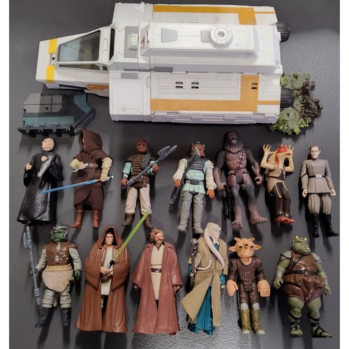 283A - Star Wars - various vintage LFL Hong Kong figures including Bib Fortuna,&nbsp;Gamorrean Guard,&nbsp;... 