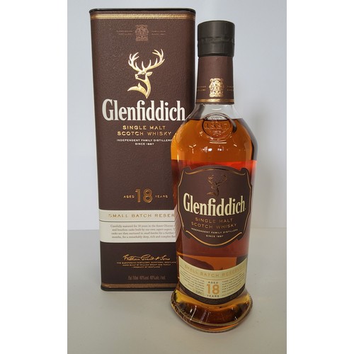 118 - Glenfiddich 18 Year Old Speyside Single Malt Scotch Whisky, Old bottling - 75cl 40% vol, boxed