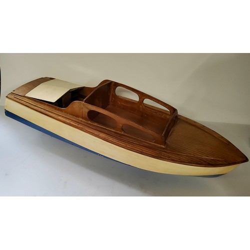 147 - A well executed scratch built cruiser / large pond yacht.