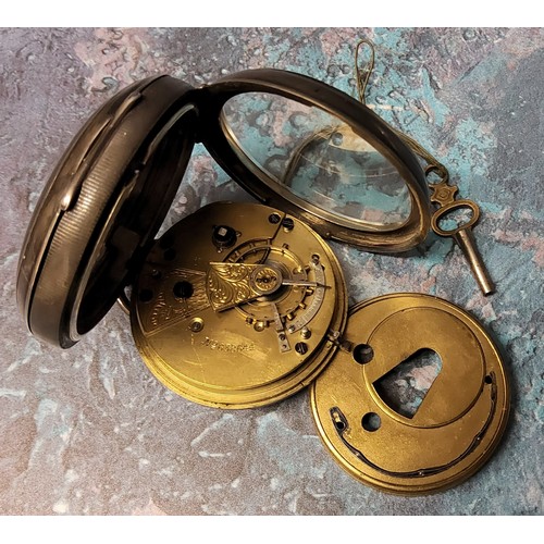 181 - A Victorian silver open face lever movement pocket watch, the movement J G Graves, Sheffield, no.163... 