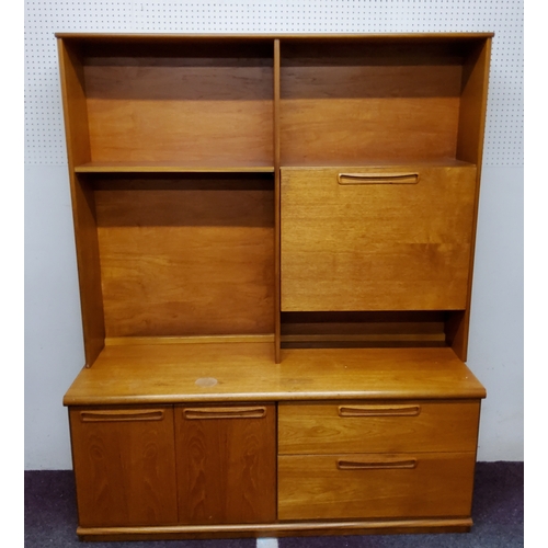 477 - A Mid 20th century teak sideboard unit.