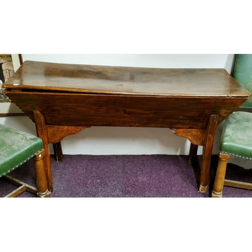 74 - An early 19th century elm and fruitwood dough bin, rounded rectangular top, chipped carved edges, ca... 