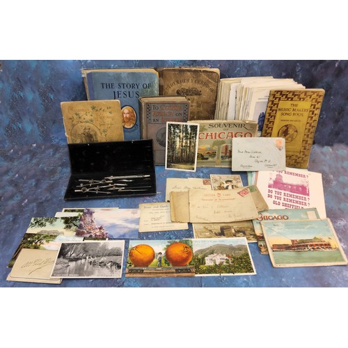 207 - Postcards & Ephemera - various early 20th century Canadian and American postcards including an E... 