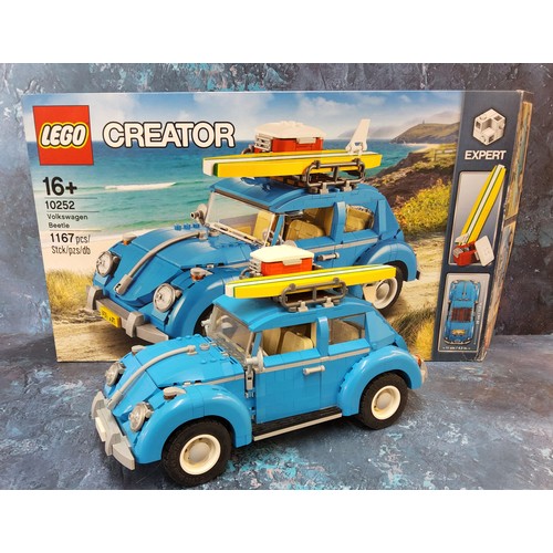 305 - Lego Creator Expert 102520 Volkswagen Beetle, built appears complete, original box, bags & instr... 