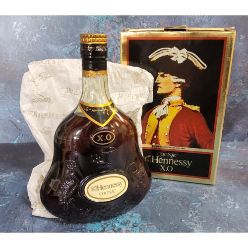 47 - A bottle of Hennessy Cognac X.O, boxed